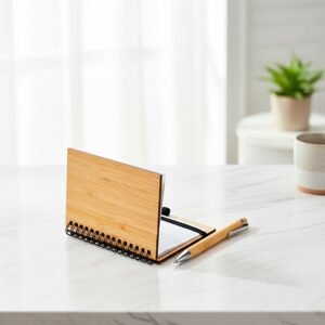 Bloco De Anotações Personalizado Bambu