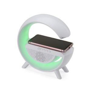 Caixa De Som Com Luminária Personalizada