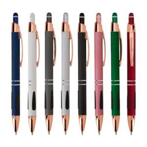 Caneta Personalizada Touch Metal