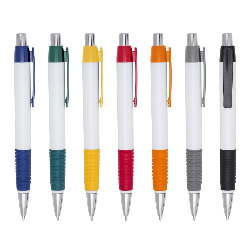 Caneta Plástica Personalizada Em Tampografia