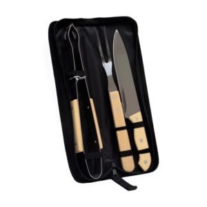 Kit Churrasco Com Estojo Personalizado