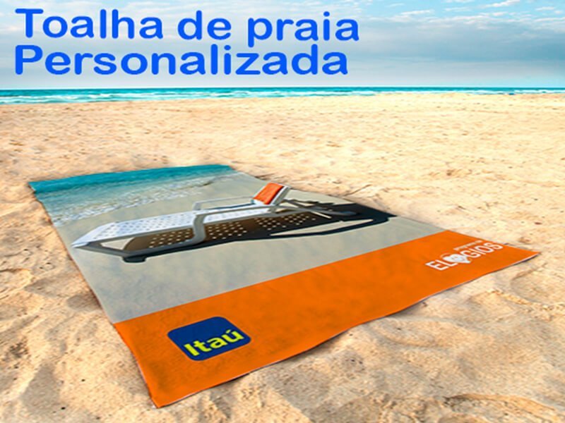 Toalha De Praia Sublimada Personalizada